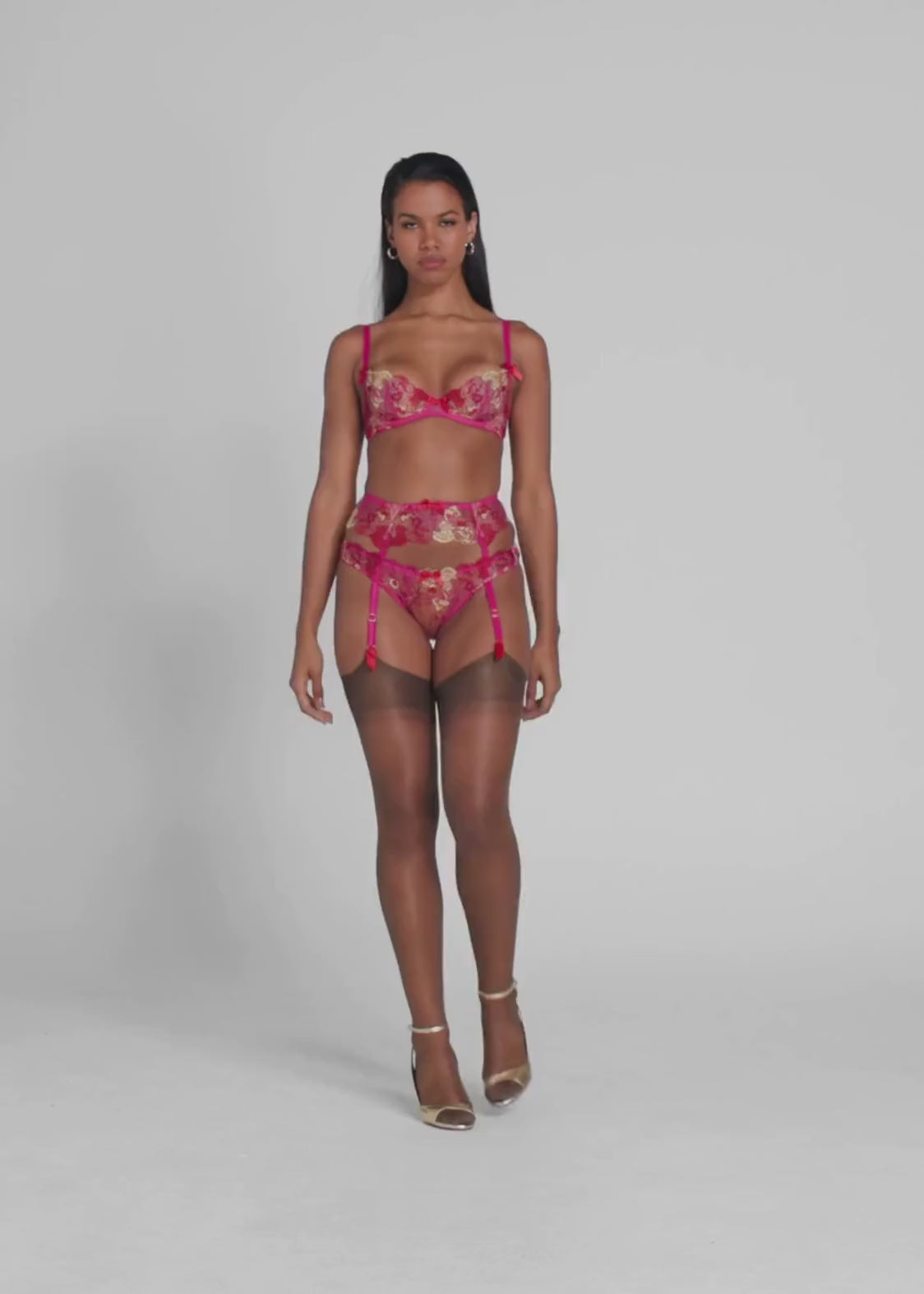 Agent Provocateur Zuri Bra (Fuchsia) | Avec Amour Luxury Lingerie