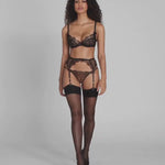 Agent Provocateur Lorna Lace Brief (Black) | Avec Amour Luxury Lingerie