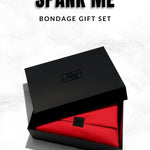 SPANK ME Bondage Gift Set (Medium) | AVAM Molten Choker, AVAM Flogger, Bondage Rope