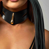 SPANK ME Bondage Gift Set (Medium) | AVAM Molten Choker, AVAM Flogger, Bondage Rope