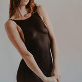 SPOIL ME Lingerie Gift Set (Medium) | AVAM Backless Dress, AVAM DIAMOND Thong, Silk Makeup Pouch