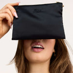 SPOIL ME Lingerie Gift Set (Medium) | AVAM Backless Dress, AVAM DIAMOND Thong, Silk Makeup Pouch