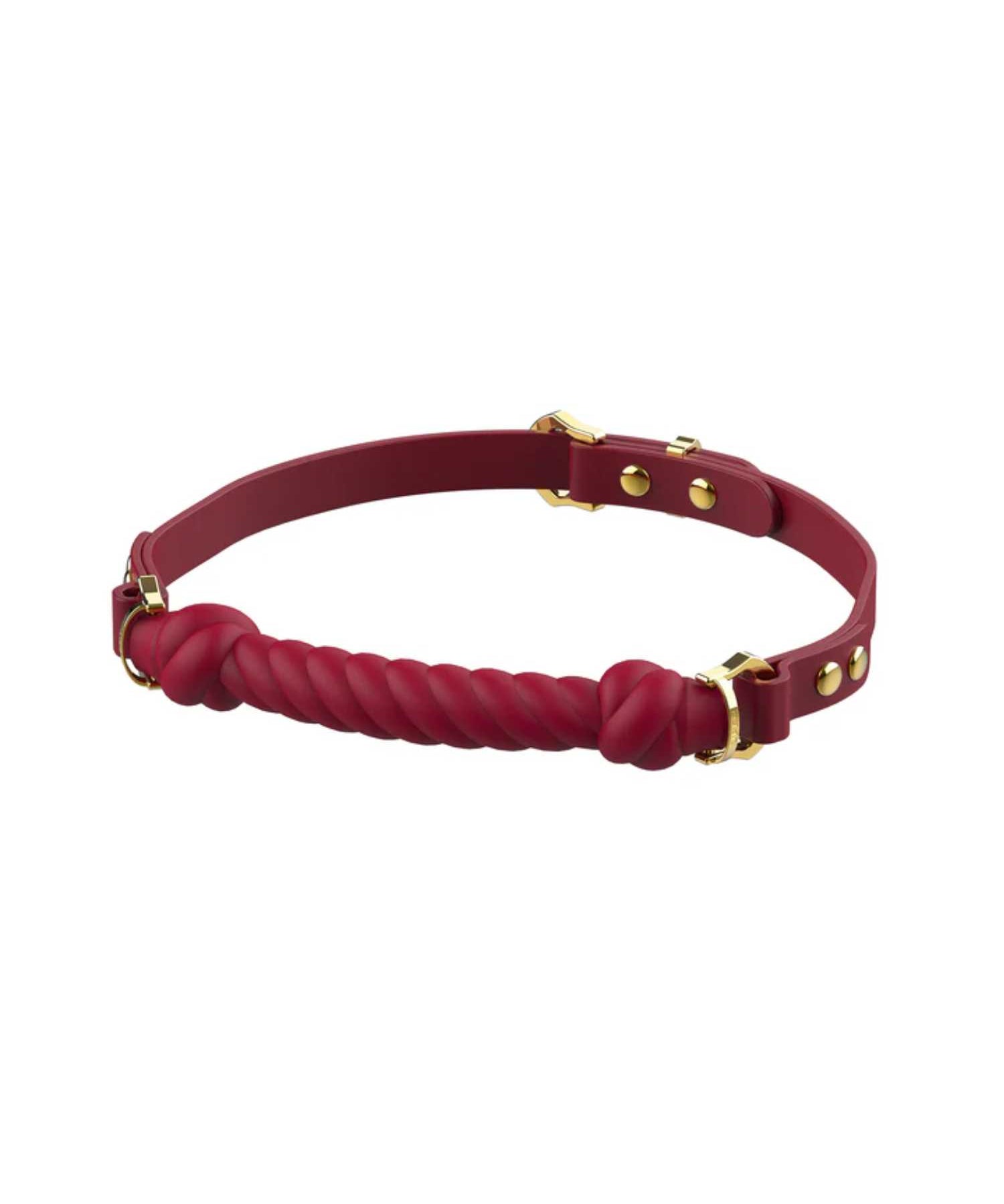 UPKO Desire of Mouth Knot Shaped Mouth Gag (Red) | Avec Amour Lingerie
