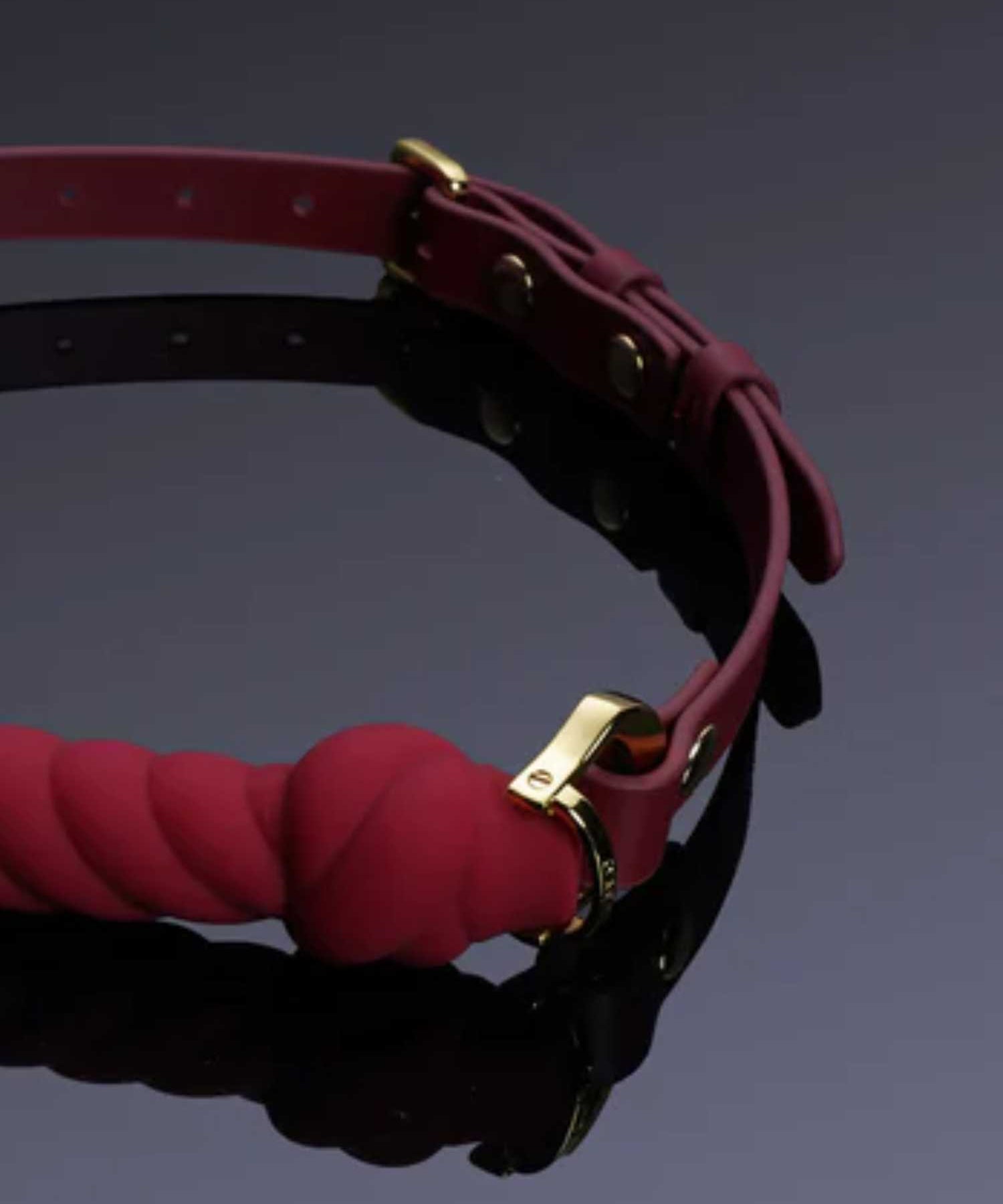 UPKO Desire of Mouth Knot Shaped Mouth Gag (Red) | Avec Amour Lingerie
