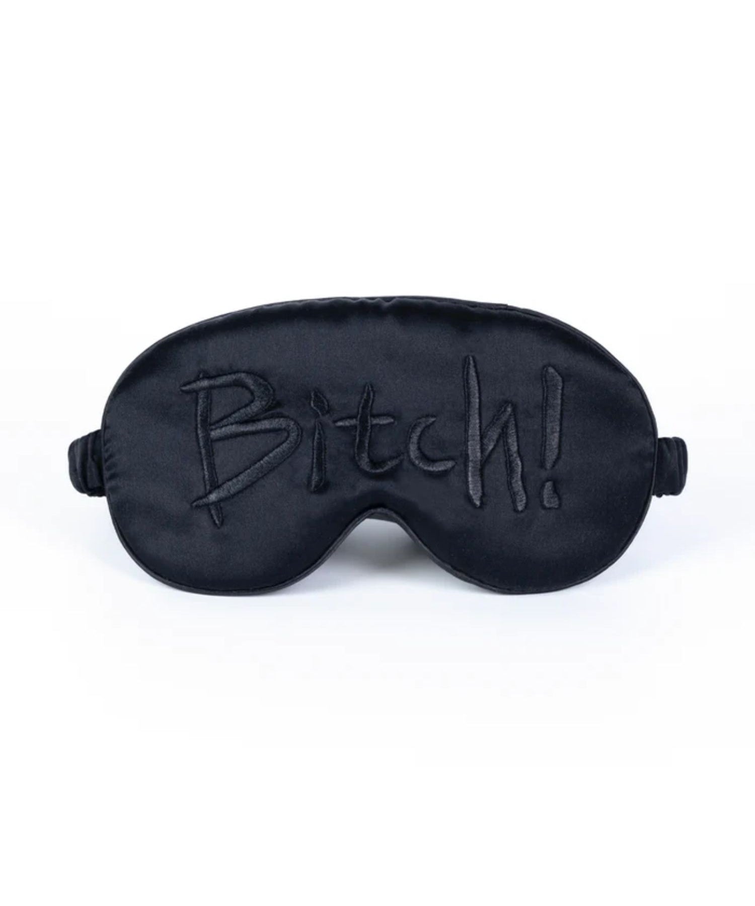 UPKO Embroidered Silk Blindfold (Black) | Bedroom Fun Accessories