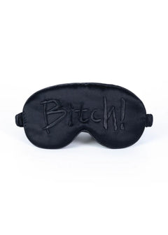 UPKO Embroidered Silk Blindfold (Black) | Bedroom Fun Accessories