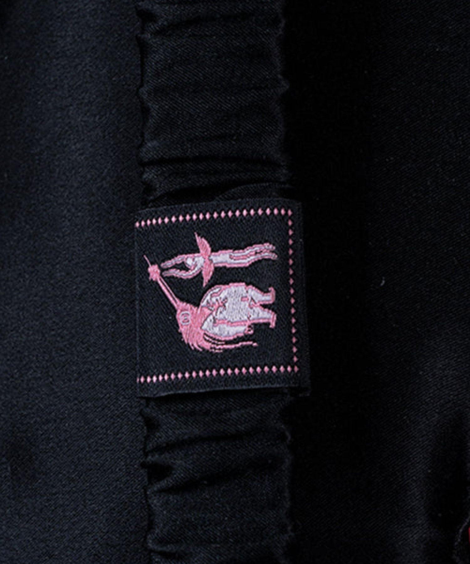 UPKO Embroidered Silk Blindfold (Black) | Bedroom Fun Accessories