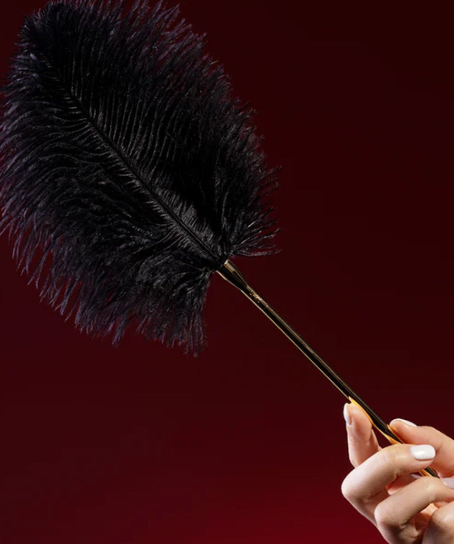 UPKO Feather Tickler (Black) | Avec Amour Bedroom Fun
