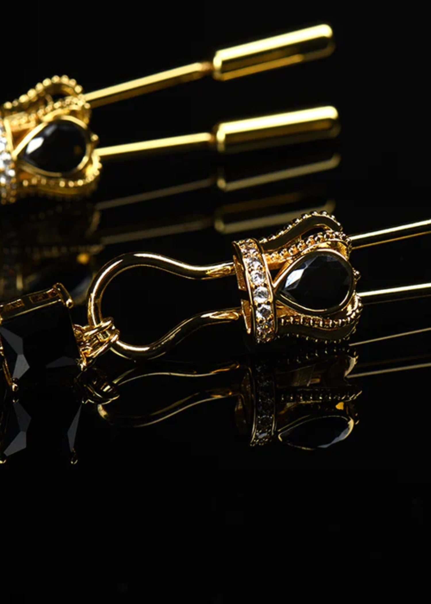 UPKO Gold Crown Chain Nipple Clamps | BDSM Bedroom Fun Accessories