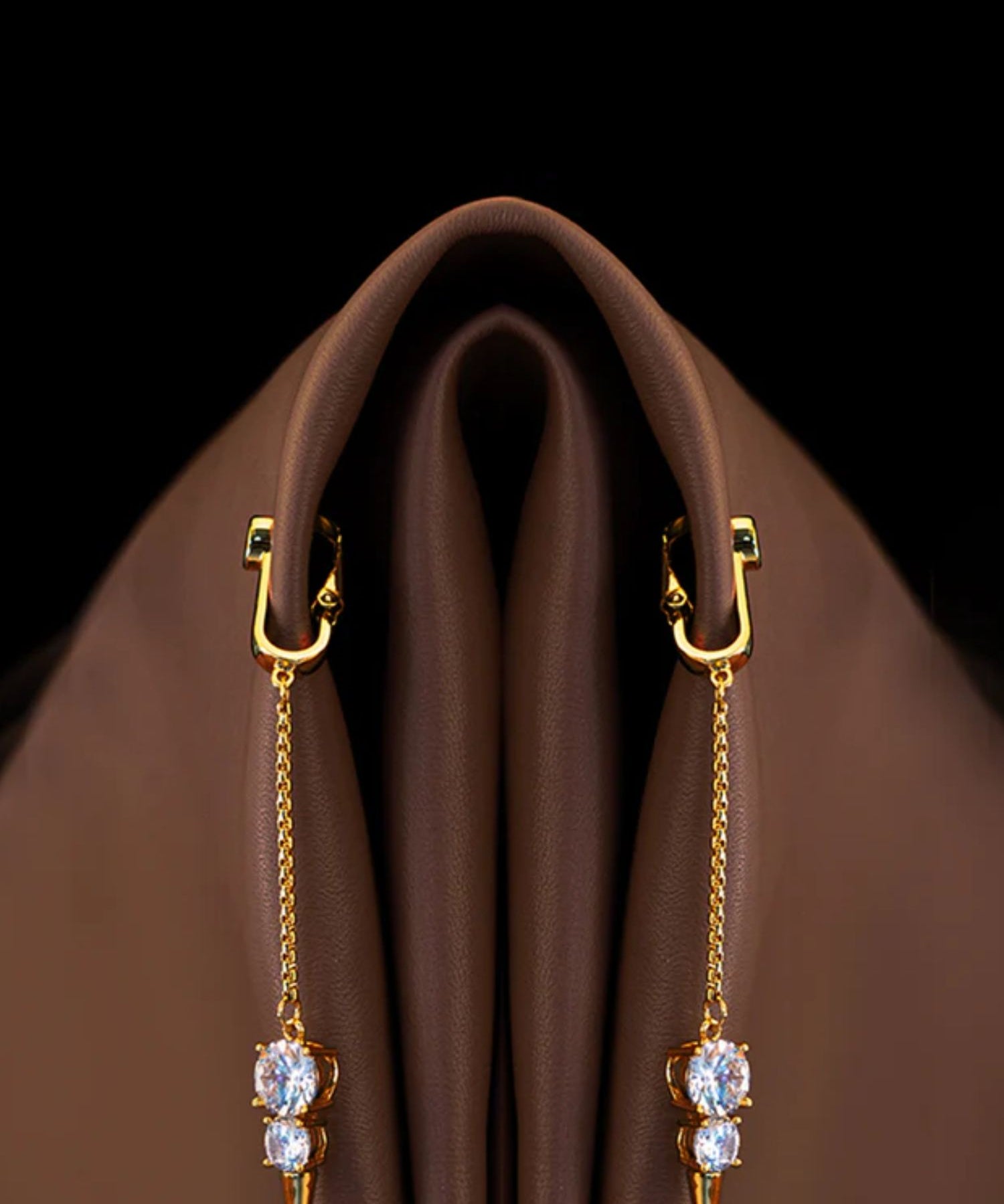 UPKO Non-Pierced Clitoral Jewelry Snowman (Gold) | BDSM Bedroom Fun Accessories