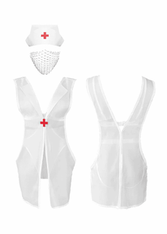 UPKO Nurse Role Play Costume Set (White) | Avec Amour Lingerie