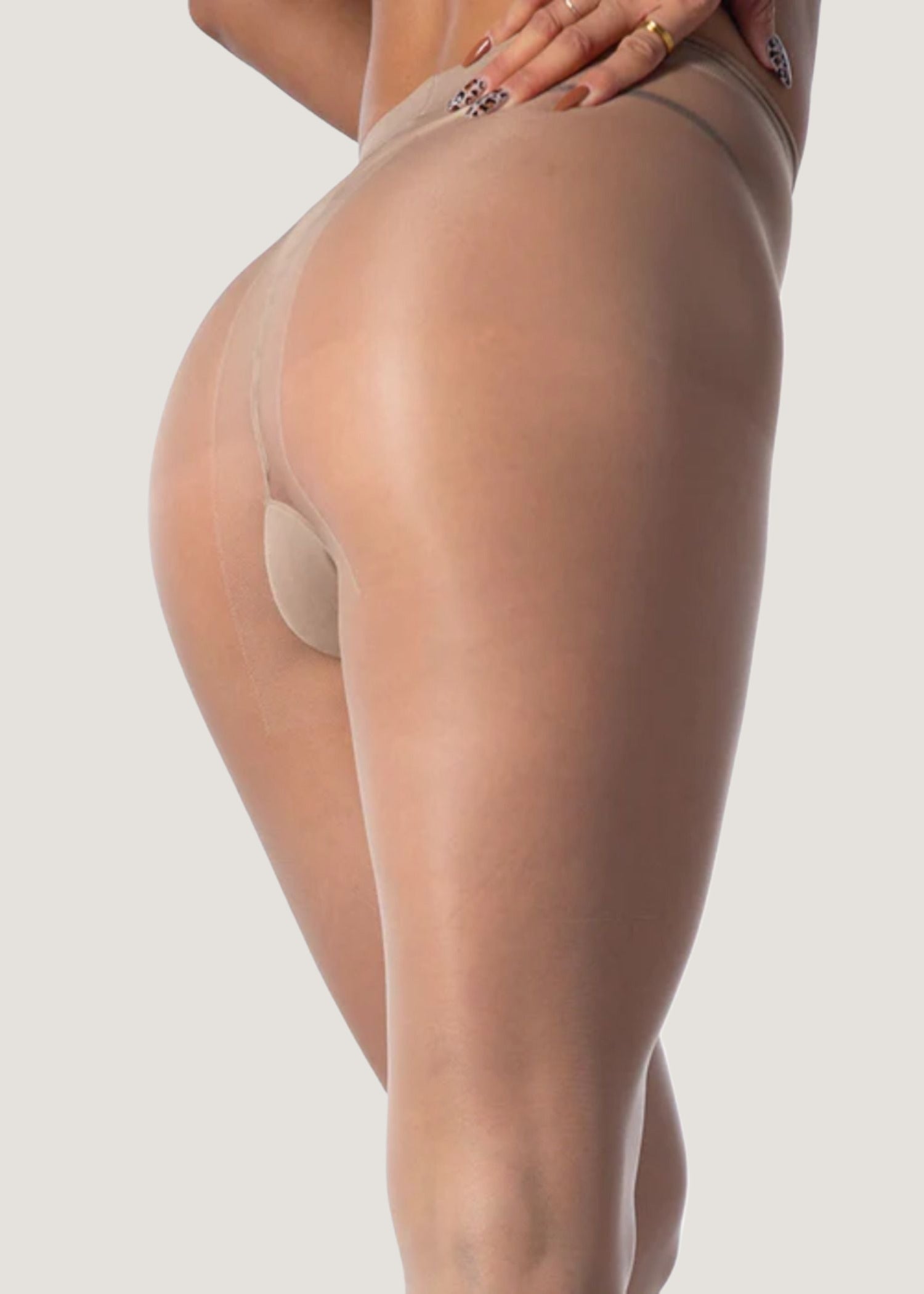 UPKO Tearable 5D Tights (Nude) | Avec Amour Lingerie