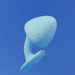 UPKO The Mushroom Butt Plugs Three Piece Set (Light Blue)