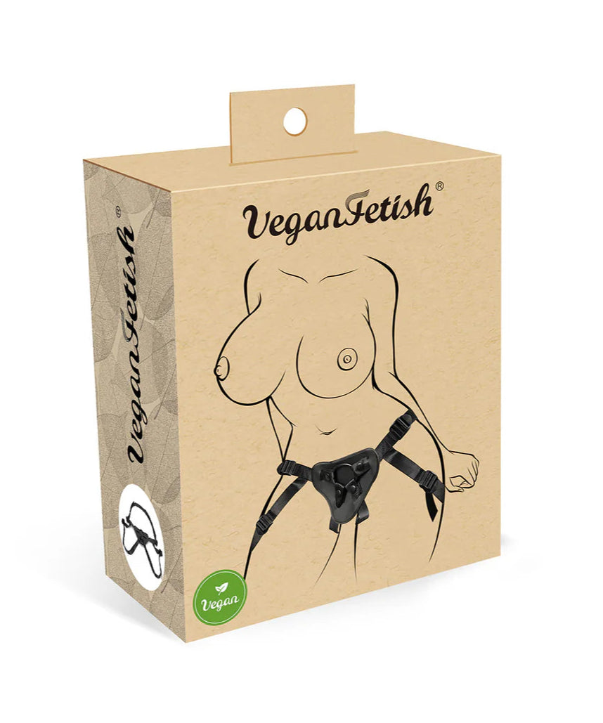 Vegan Leather Universal Strap On Harness