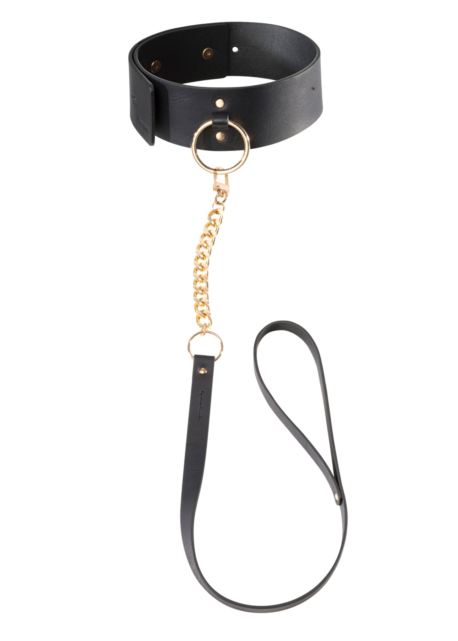 Maze (Black) Wide Choker-Accessories-Bijoux Indiscrets-AvecAmourLingerie