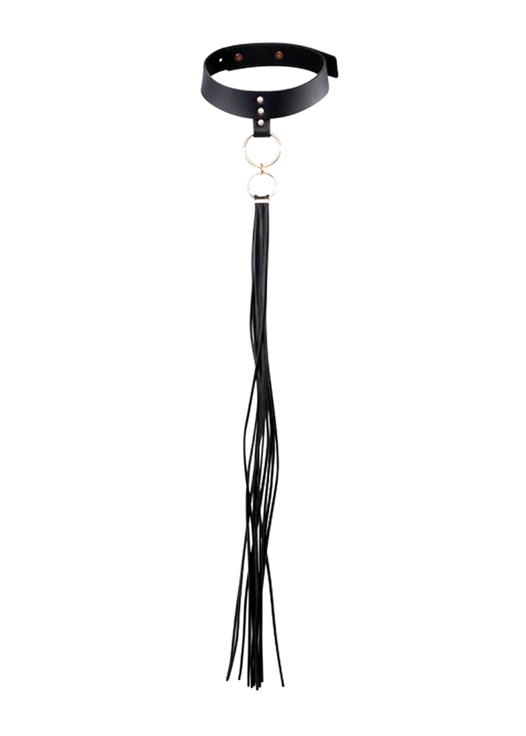 Maze Tassel Choker-Accessories-Bijoux Indiscrets-AvecAmourLingerie