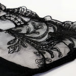 Bluebella Marseille Black Embroidery Thong | Sexy Lingerie