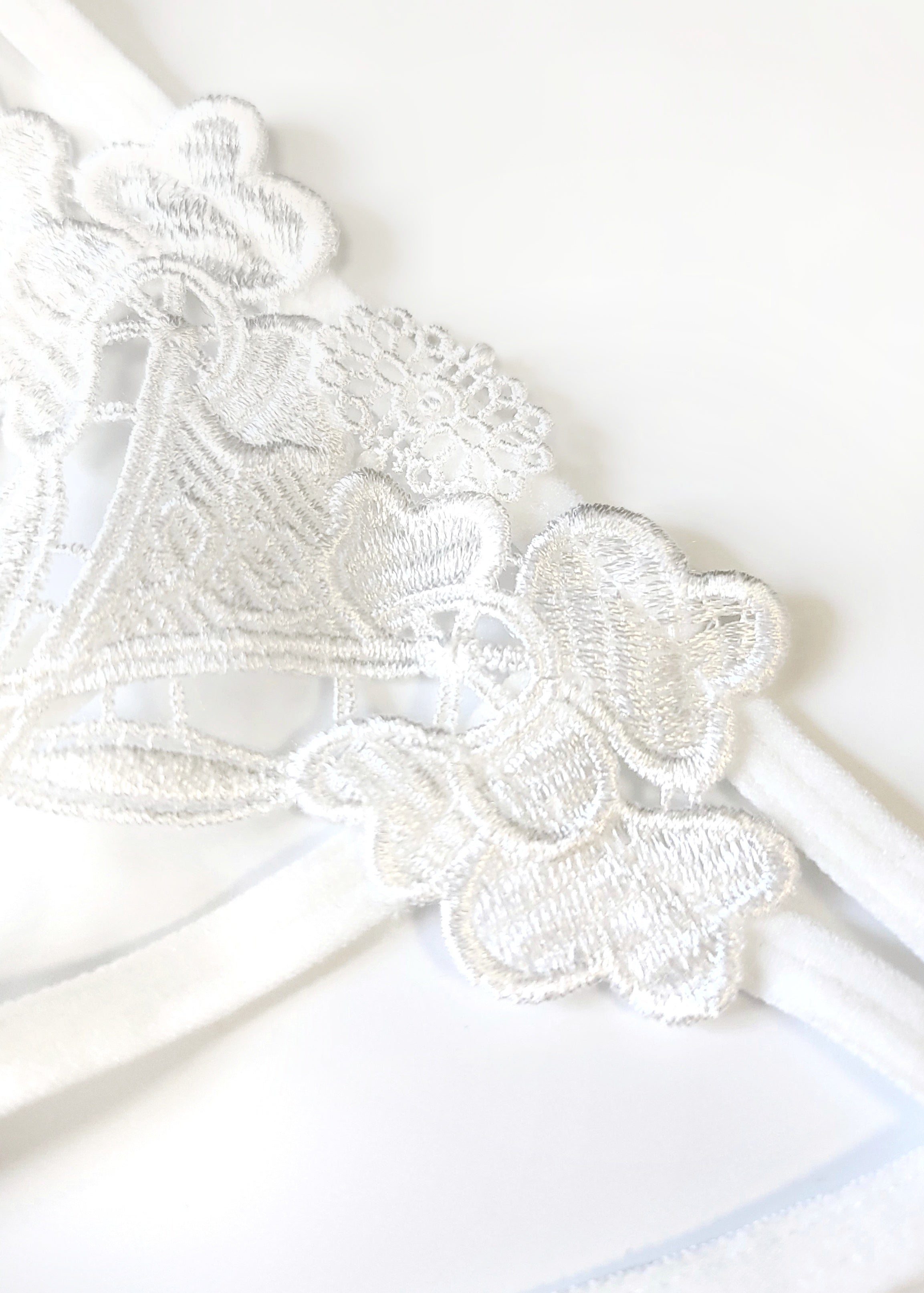 Bluebella Nova Ivory Emroidery Thong