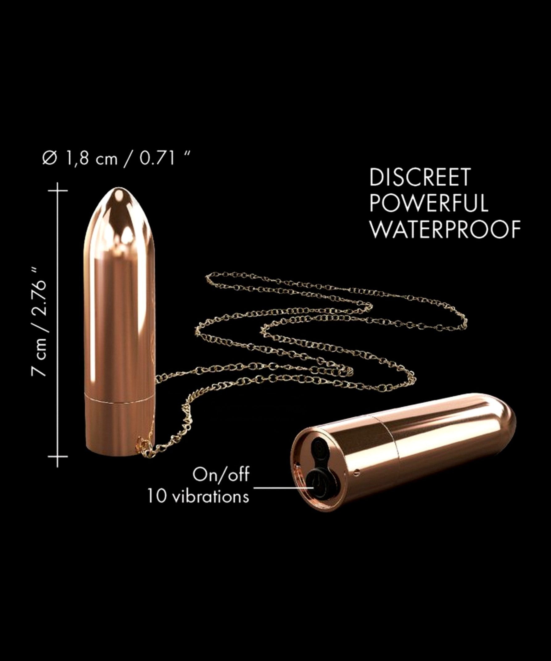 Discreet Pleasure Bullet Stimulator-Accessories-Dorcel-AvecAmourLingerie