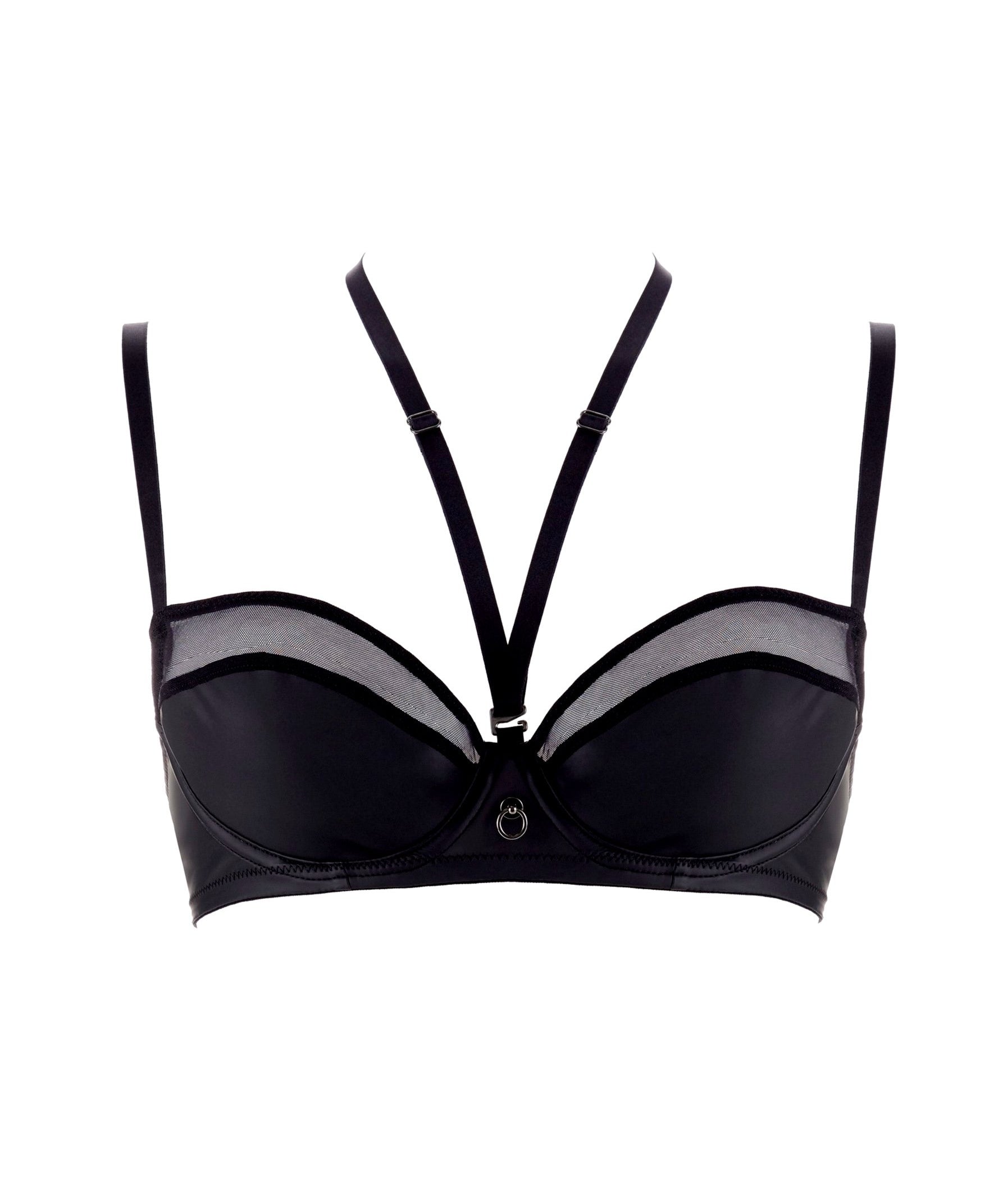 Chambre Noire Balconnet Wire Bra-Bras-Maison Close-AvecAmourLingerie