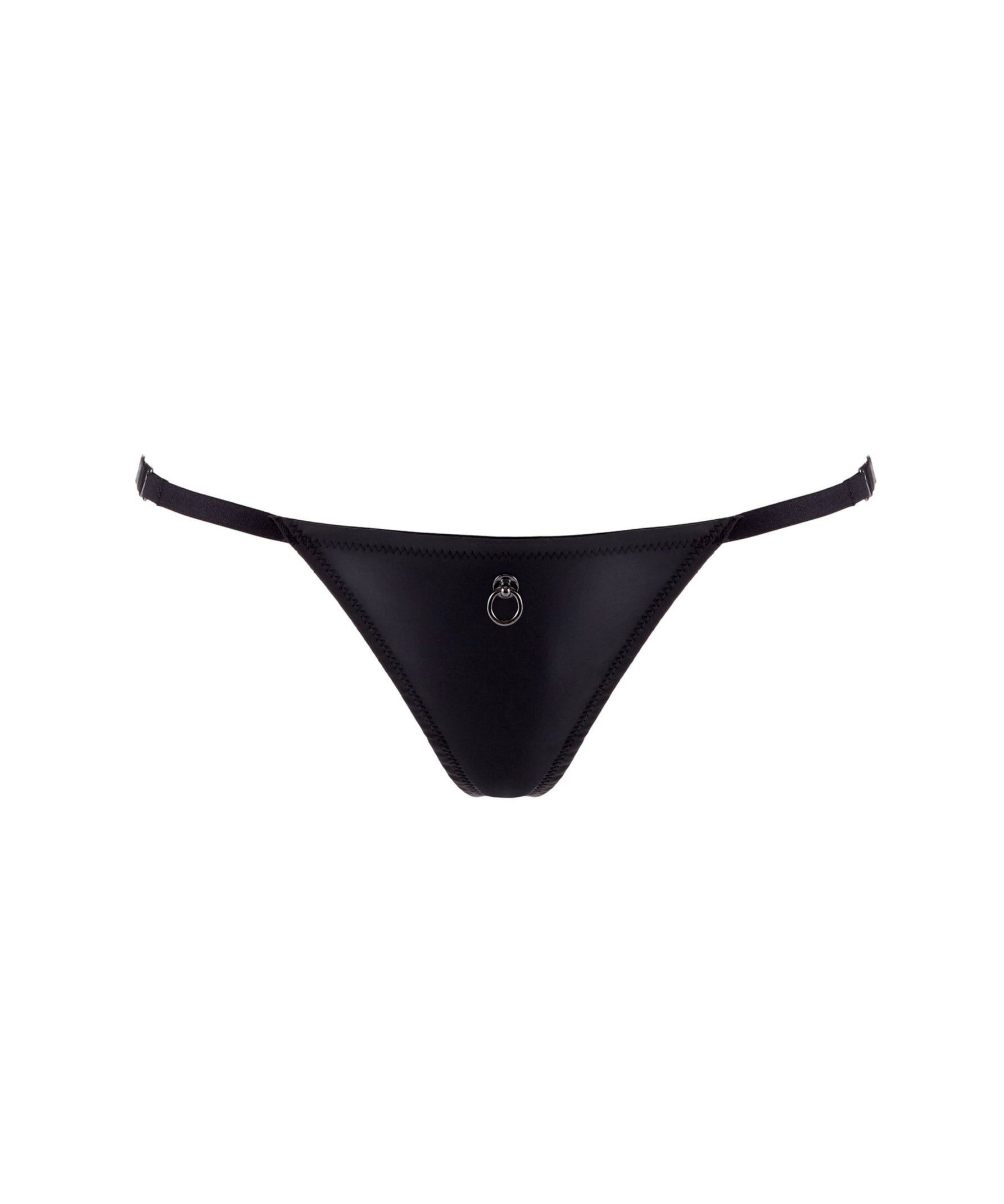 Chambre Noire Thong-Bottoms-Maison Close-AvecAmourLingerie