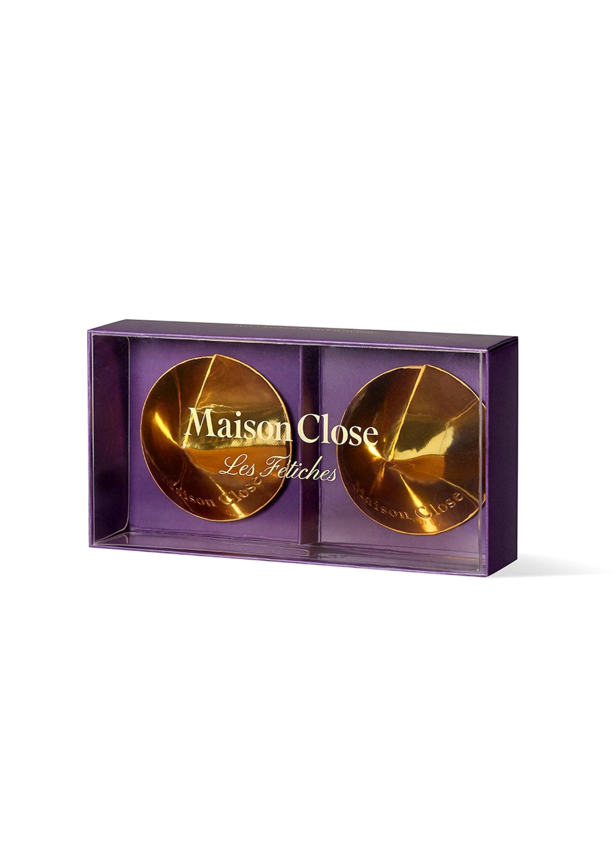 Maison Close Les Fetiches Gold Nipple Pasties - Avec Amour Lingerie Boutique