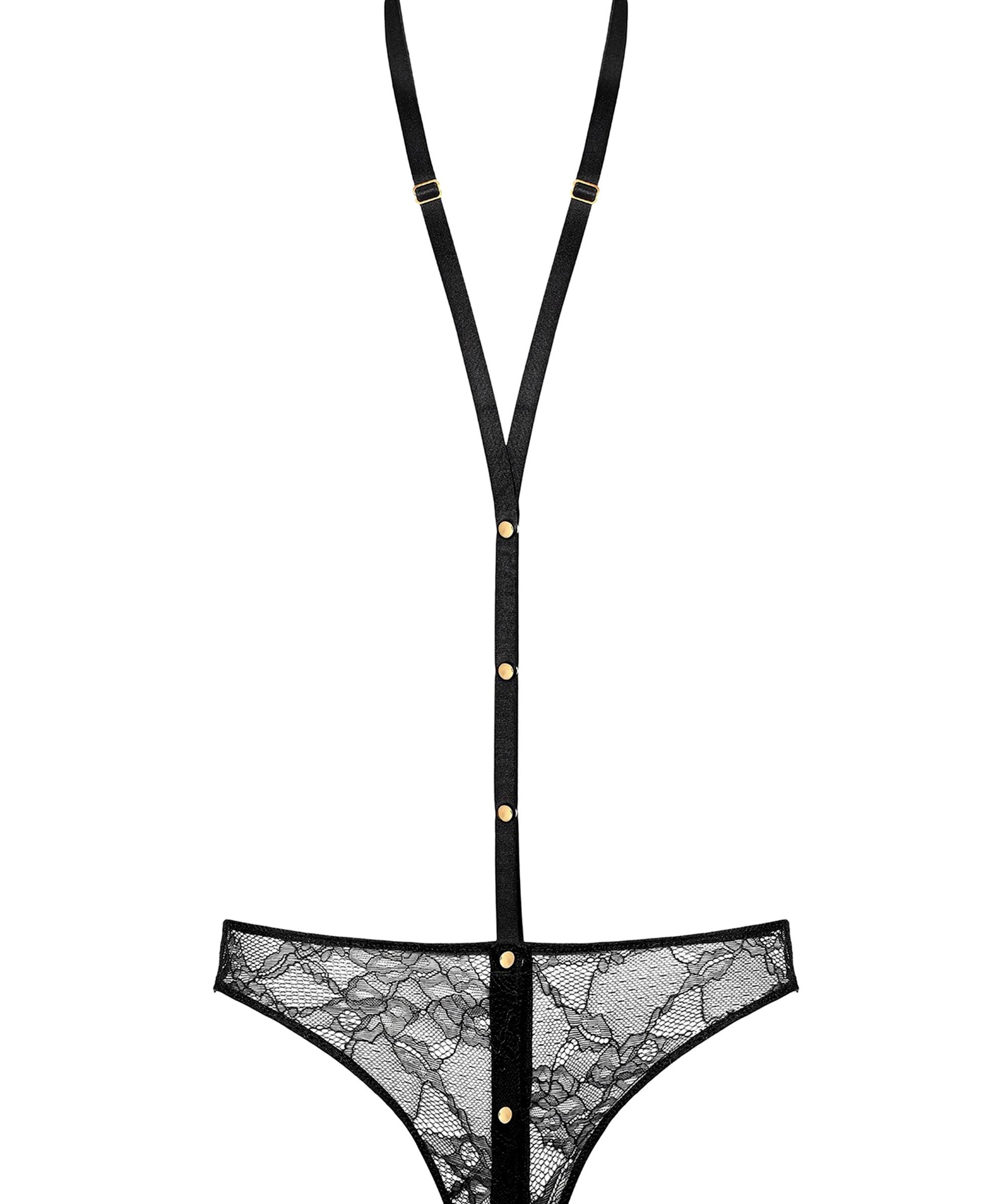 Maison Close Jeux Magnetiques Panty with Harness - Avec Amour Lingerie Boutique