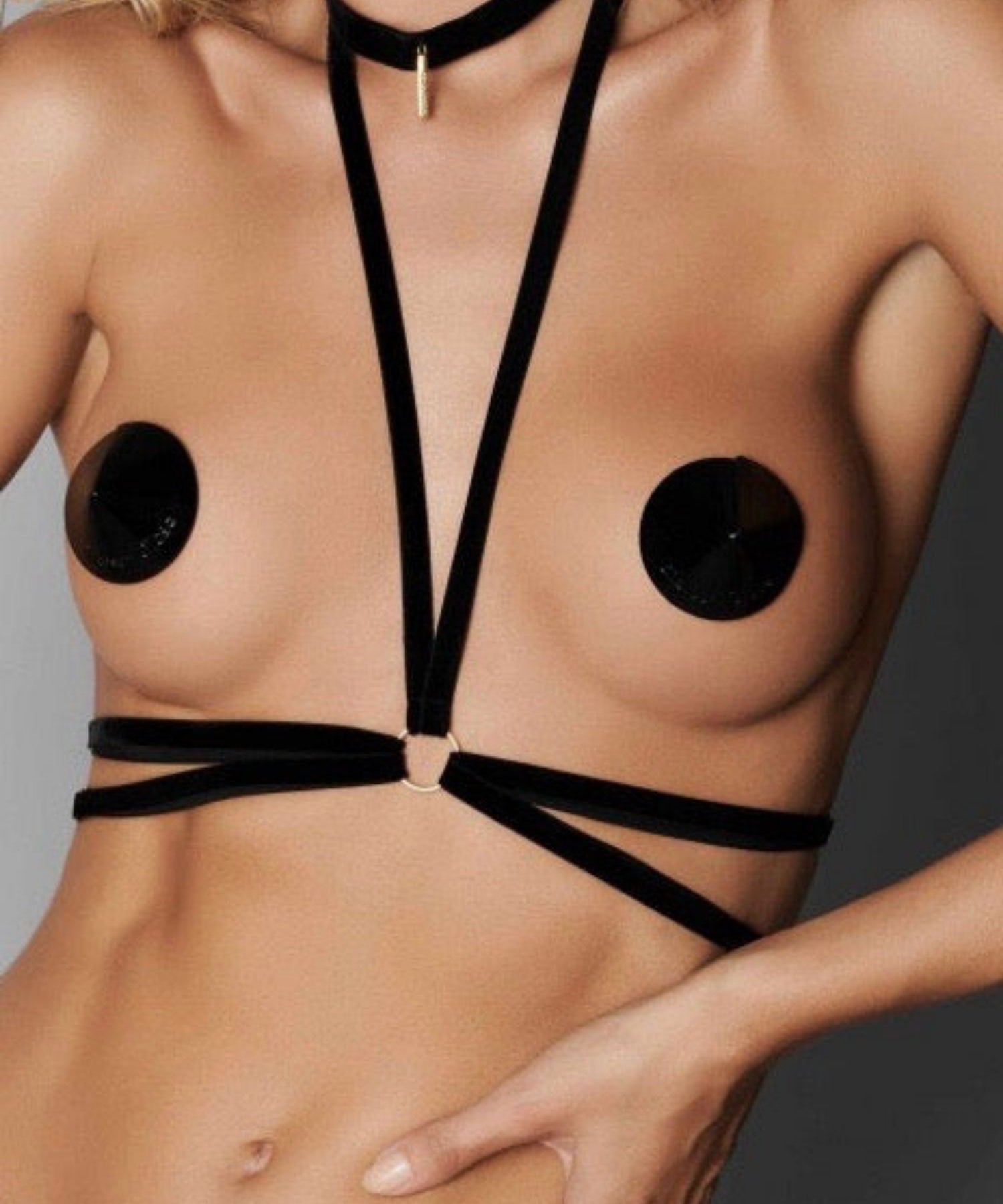 Maison Close Les Fetiches Body Harness - Avec Amour Lingerie Boutique