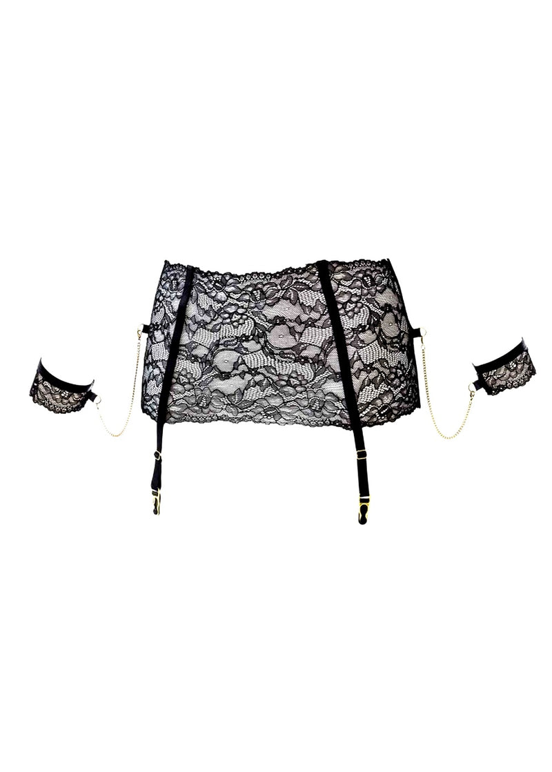 Maison Close Le Petit Secret Suspender Belt with Cuff