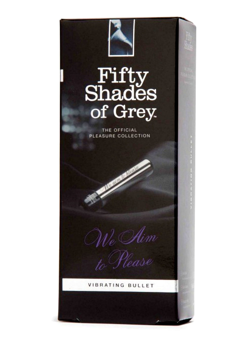 Fifty Shades of Grey We Aim To Please Vibrating Bullet - Avec Amour Lingerie Boutique