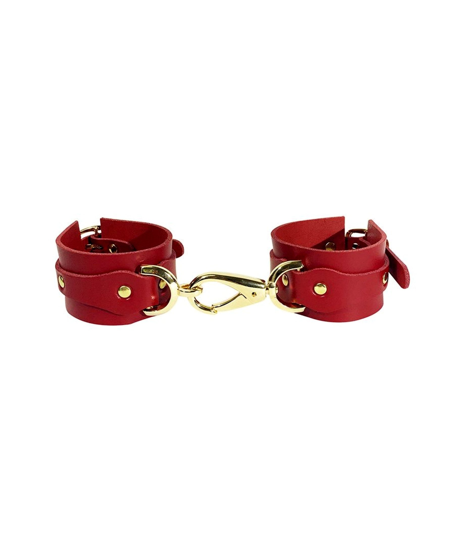 Bridge Cuff Set (Red)-Accessories-ELF Zhou-AvecAmourLingerie