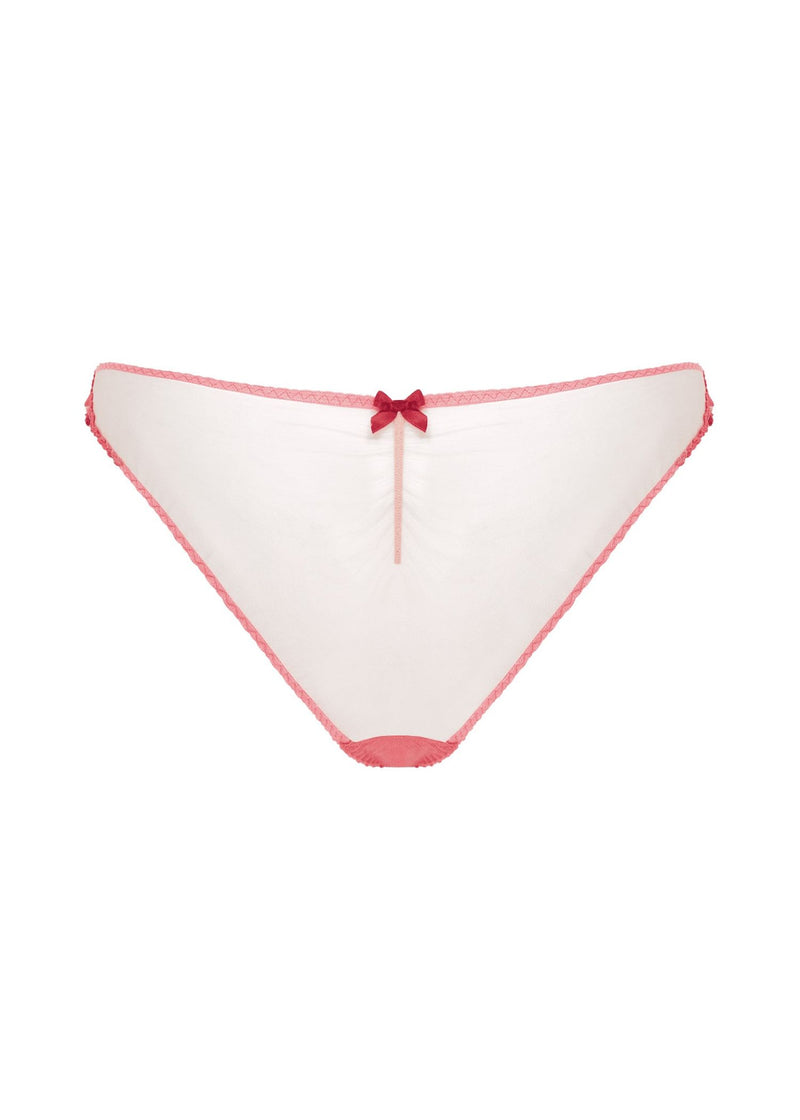Agent Provocateur Cupid  Brief (Pink) | Avec Amour Luxury Lingerie
