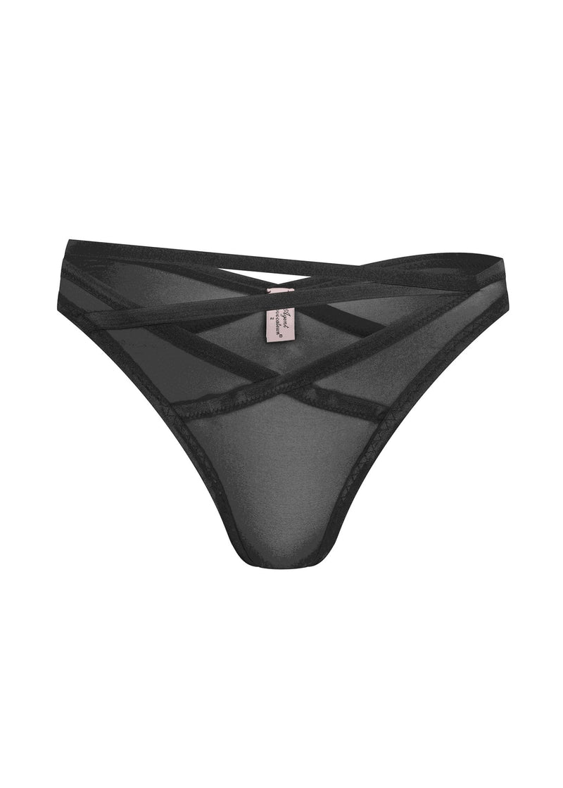 Agent Provocateur Joan Brief (Black) | Avec Amour Sexy Lingerie