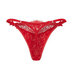 Agent Provocateur Kateryna Thong (Red) - Valentine's Day Lingerie | Avec Amour Luxury Lingerie