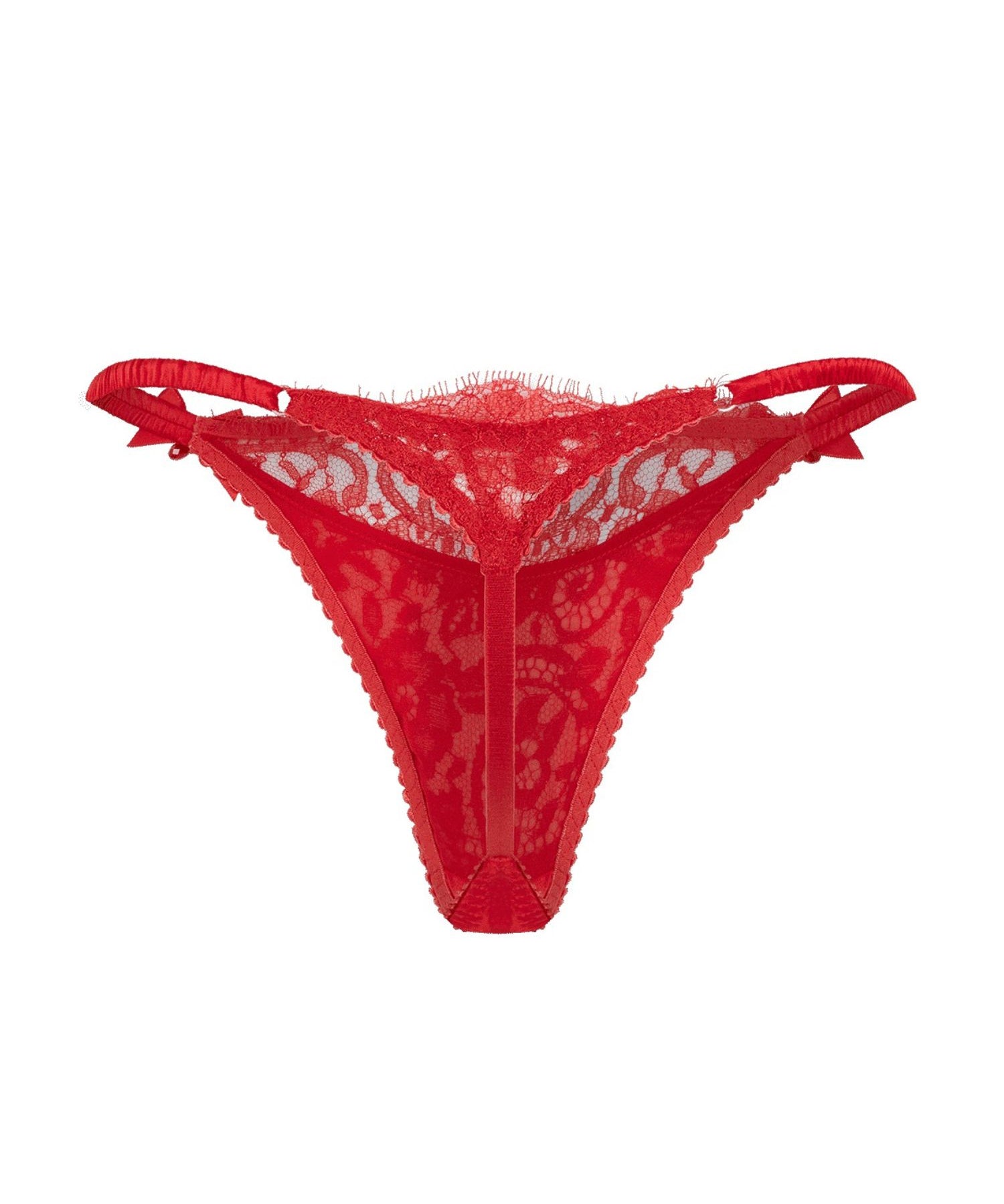 Agent Provocateur Kateryna Thong (Red) - Valentine's Day Lingerie | Avec Amour Luxury Lingerie