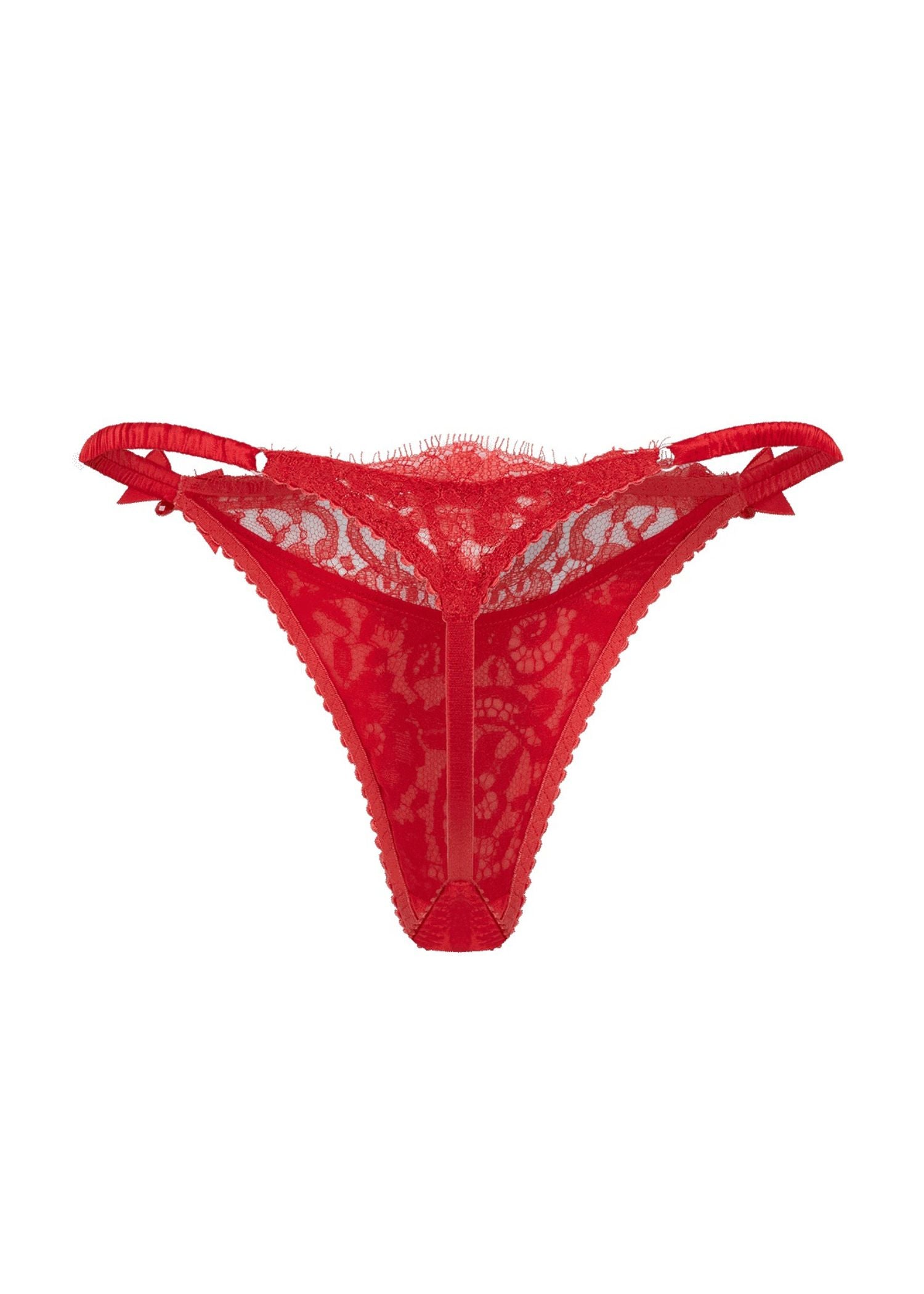 Agent Provocateur Kateryna Thong (Red) - Valentine's Day Lingerie | Avec Amour Luxury Lingerie