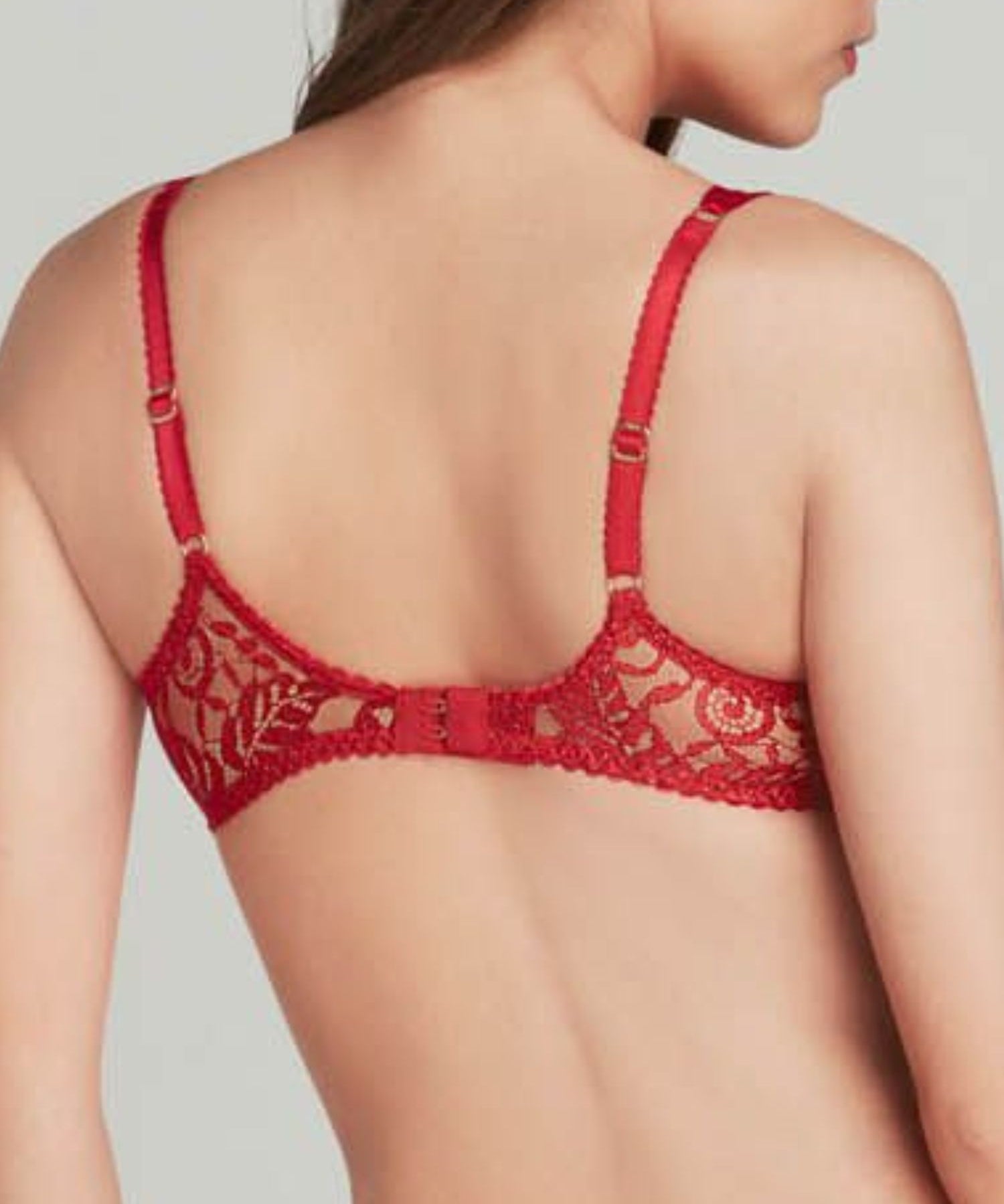 Agent Provocateur Kateryna Underwired Bra (Red) - Valentine's Day Lingerie | Avec Amour Luxury Lingerie