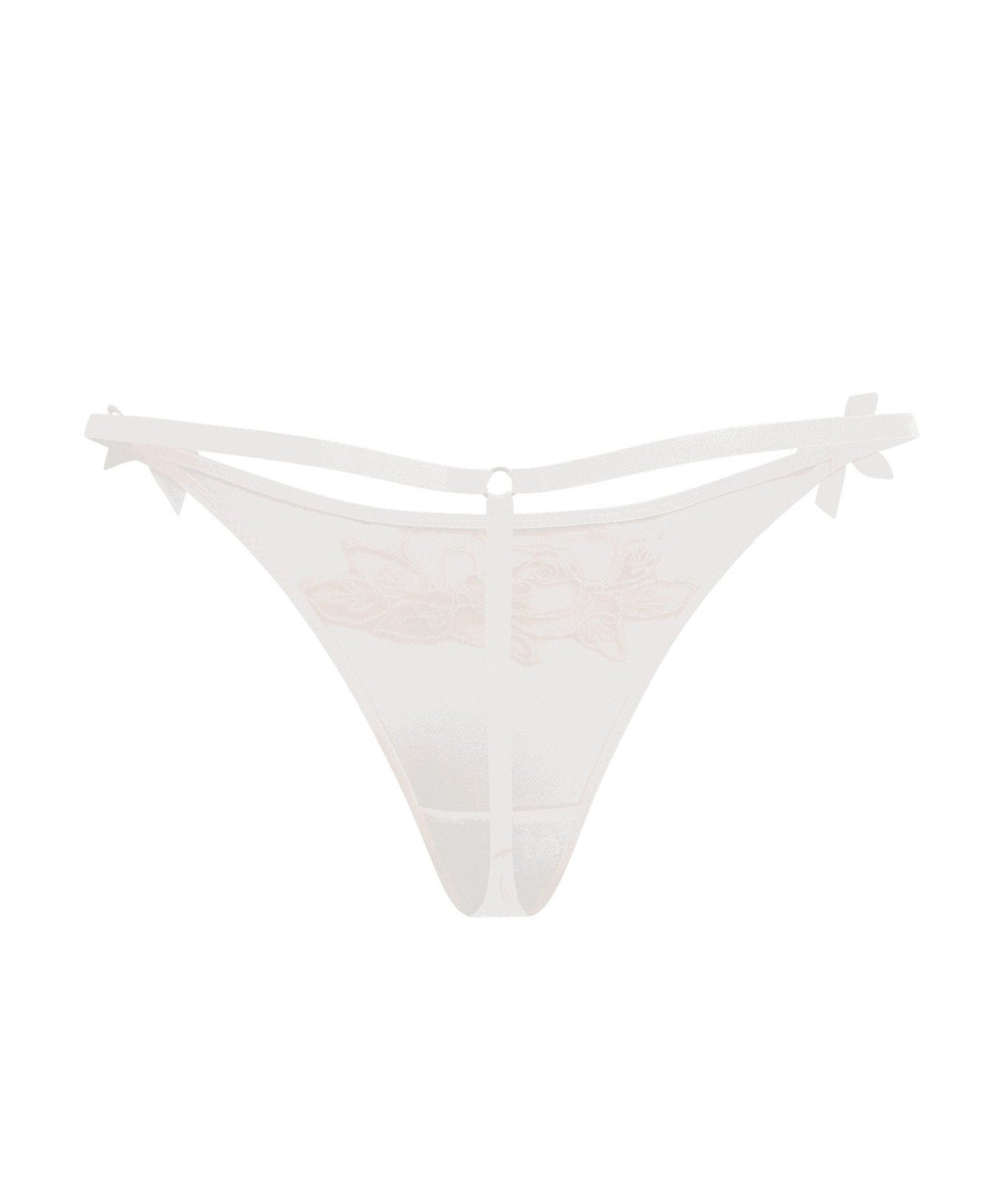 Agent Provocateur Lindie Knicker Trixie (Sand/Ivory) | Avec Amour Luxury Lingerie