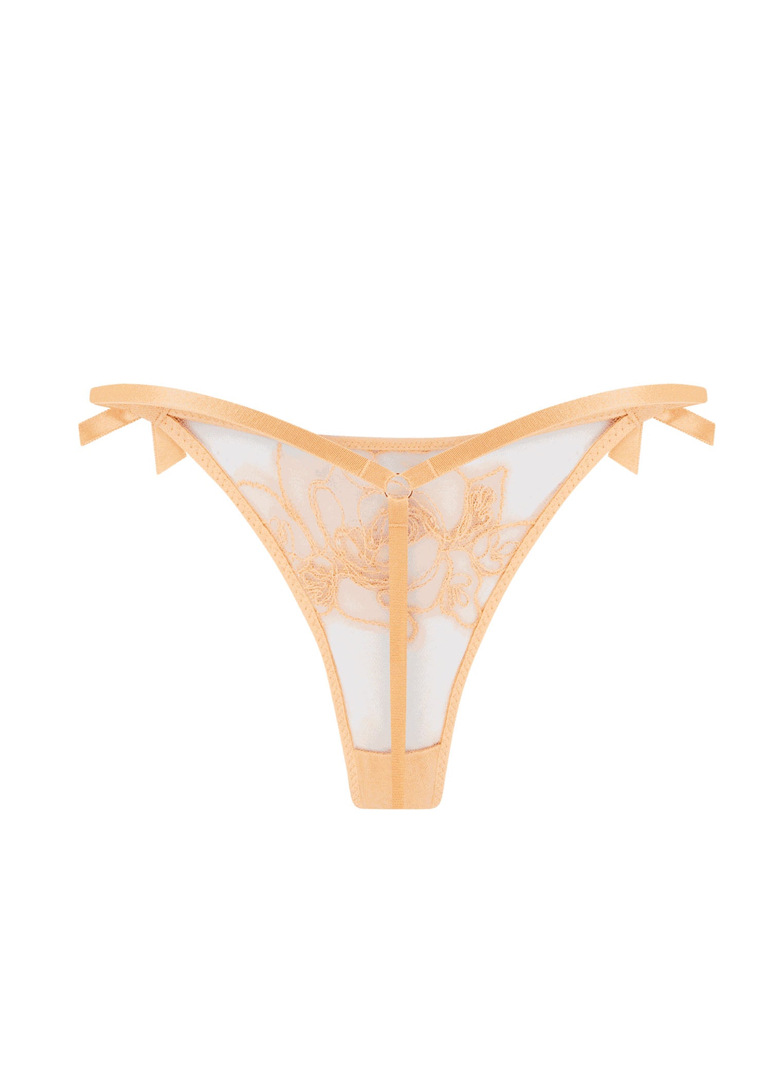 Agent Provocateur Lindie Thong (Gold) | Avec Amour Luxury Lingerie