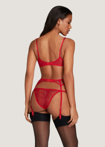 Lorna Lace Thong in Red | By Agent Provocateur