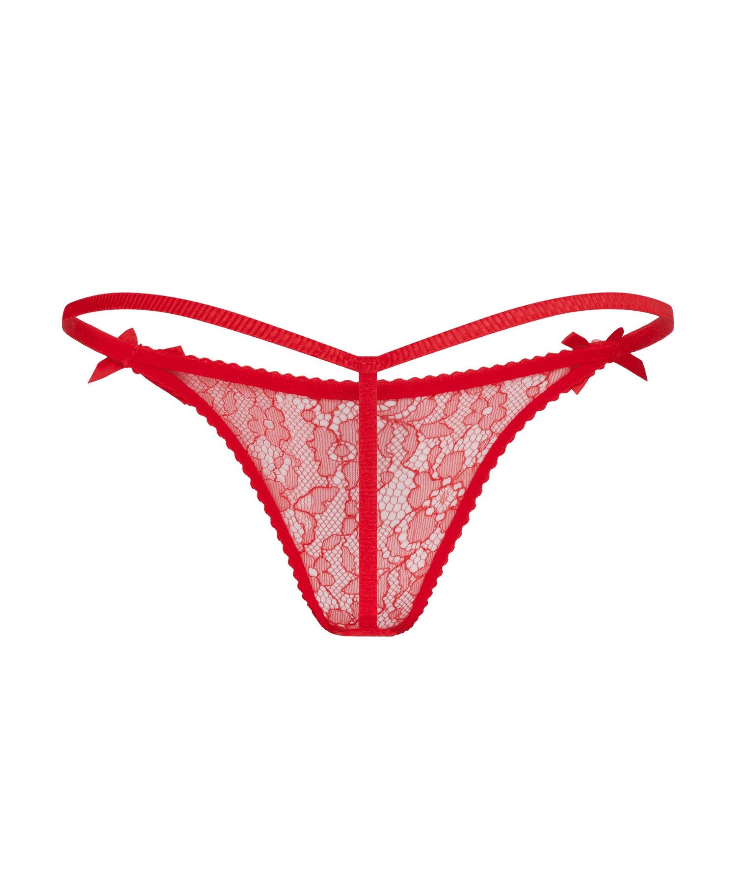 Agent Provocateur Lorna Lace Trixie (Red) | Avec Amour Luxury Lingerie