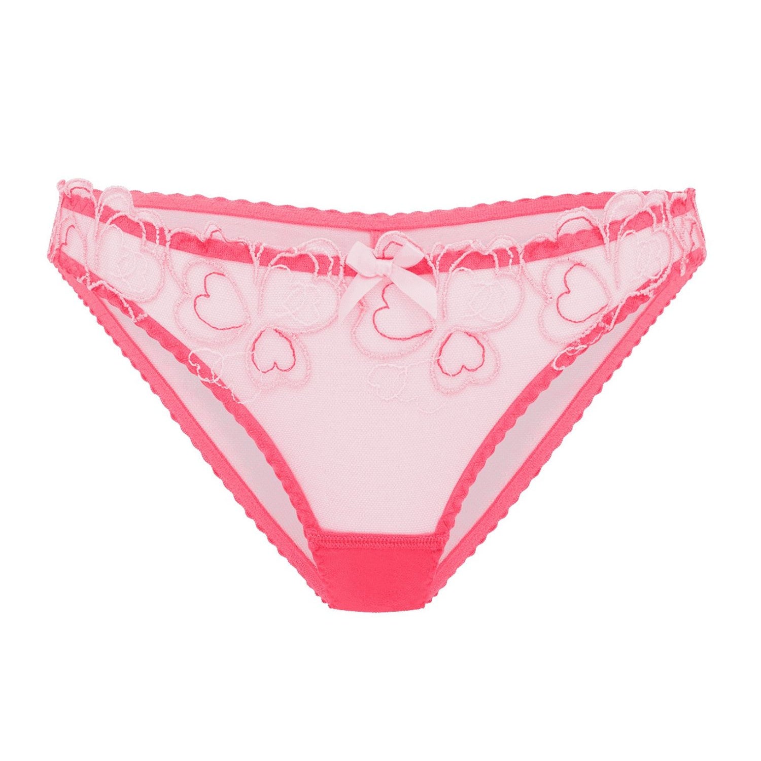 Agent Provocateur Maysie Brief (Fuchsia / Baby Pink) | Avec Amour Luxury Lingerie