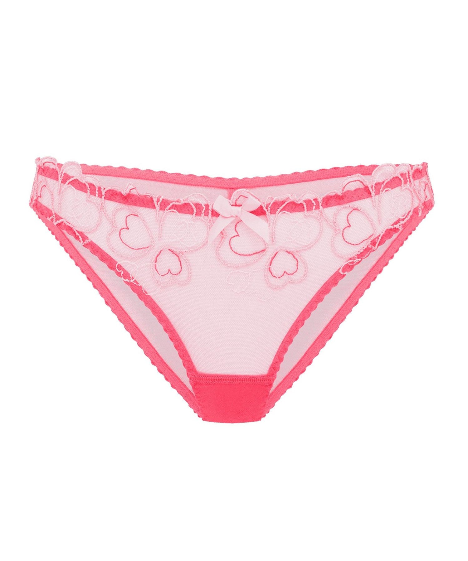 Agent Provocateur Maysie Brief (Fuchsia / Baby Pink) | Avec Amour Luxury Lingerie