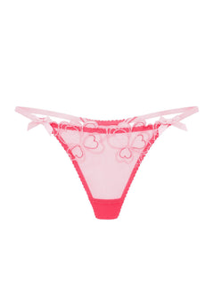 Agent Provocateur Maysie Thong (Fuchsia / Baby Pink) | Avec Amour Luxury Lingerie