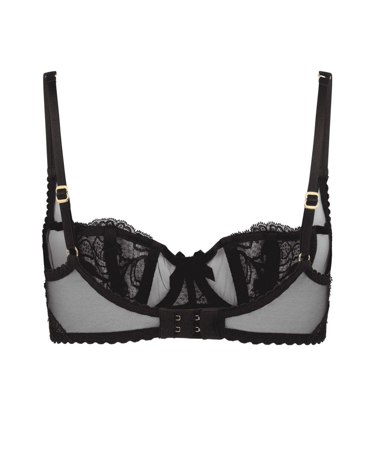 Agent Provocateur Rozlyn Underwired Lace Bra (Black) | Avec Amour Sexy Lingerie