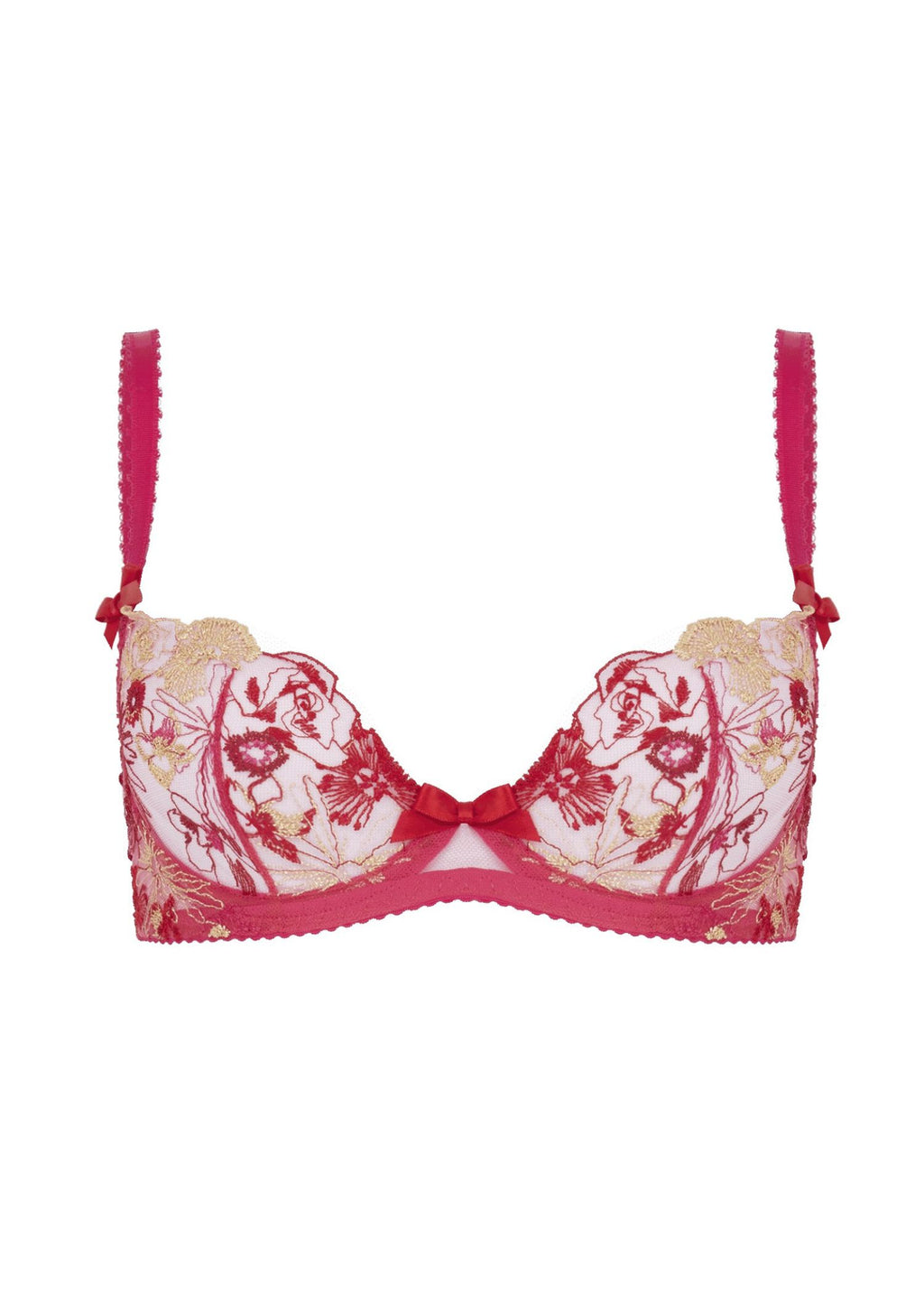 Agent Provocateur Zuri Bra (Fuchsia) | Avec Amour Lingerie