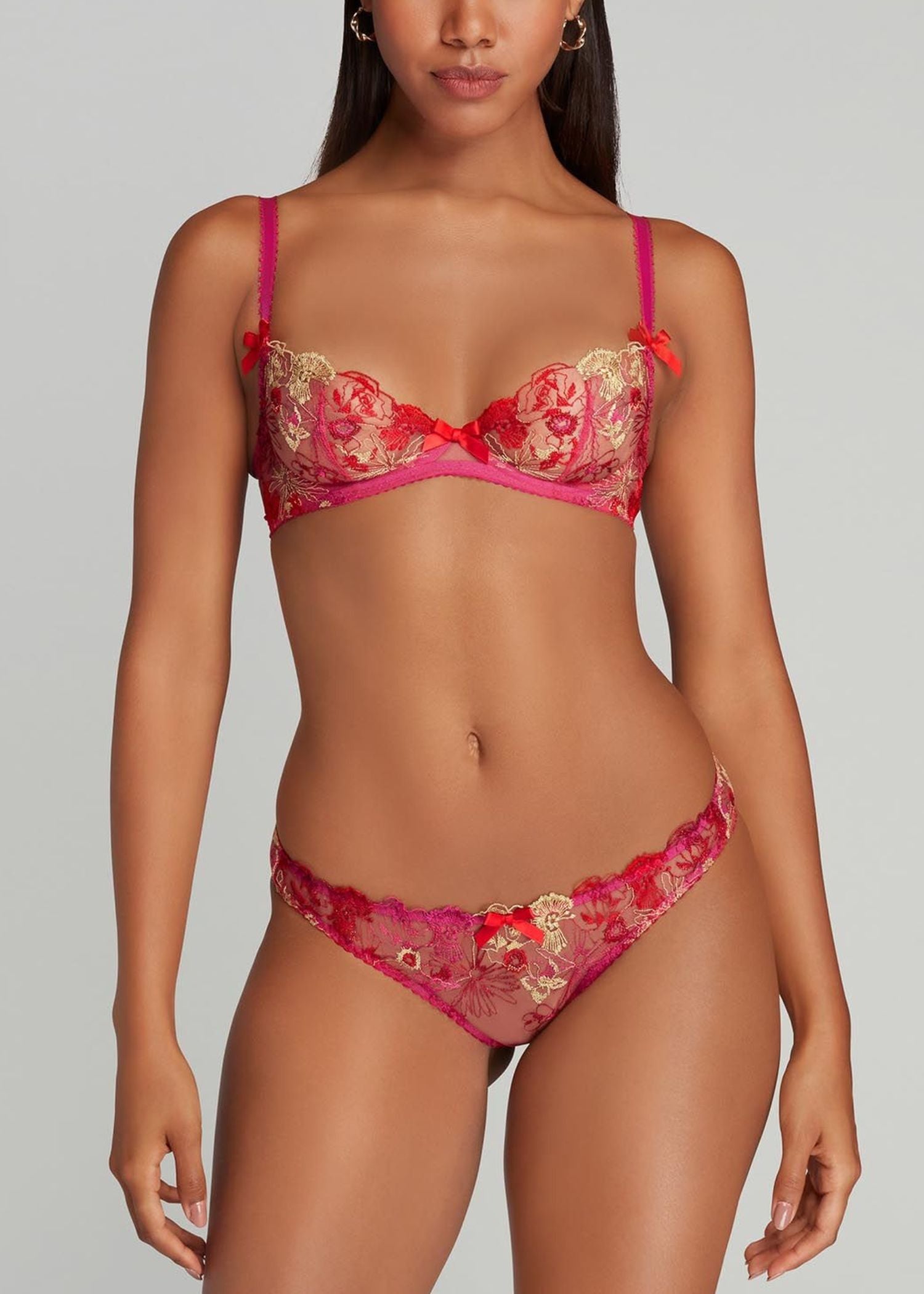 Agent Provocateur Zuri Bra (Fuchsia) | Avec Amour Luxury Lingerie