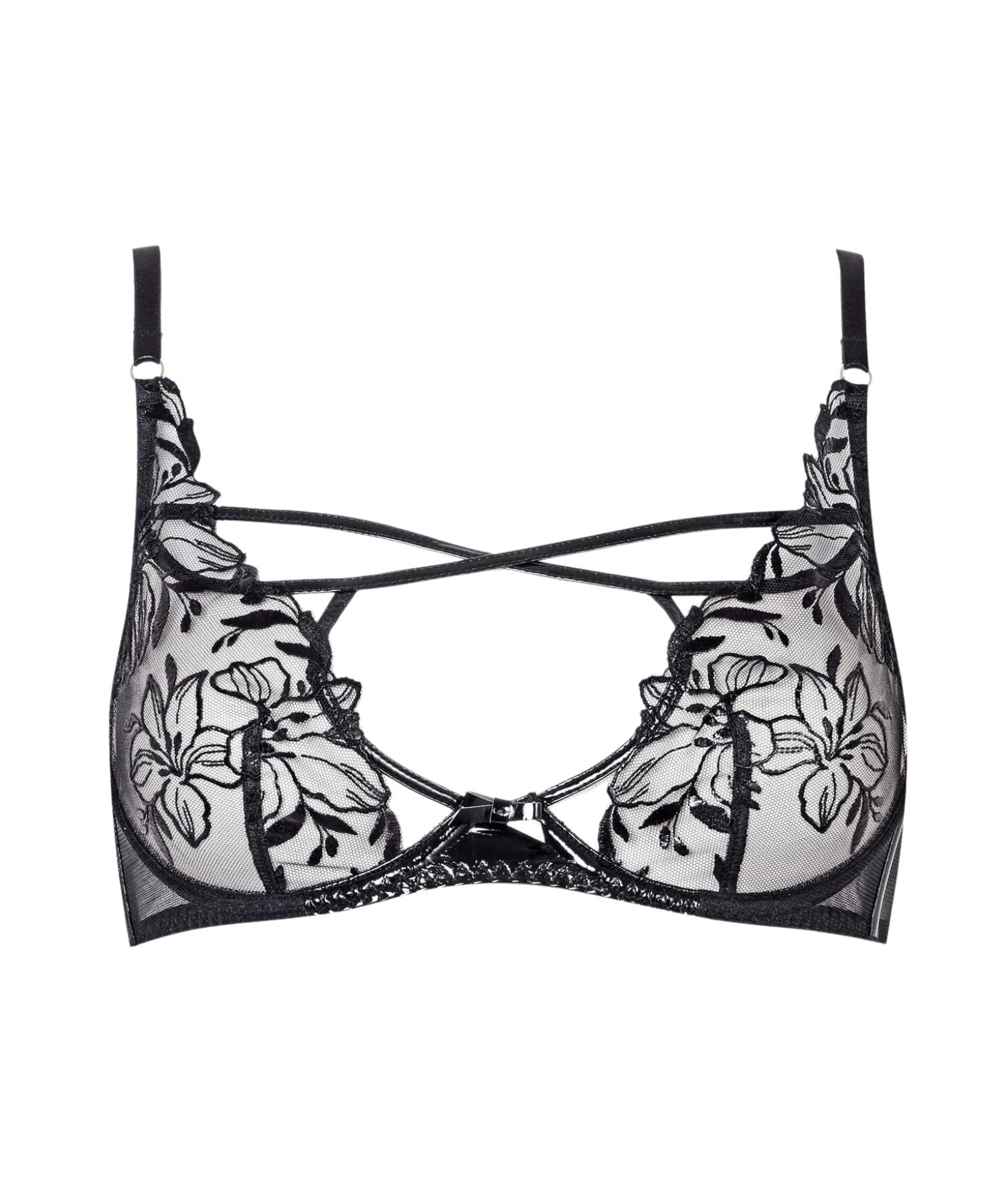 Agent Provocateur Ozella Bra (Black) - Luxury Lingerie | Avec Amour Sexy Lingerie