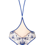 Atelier Amour After Midnight Harness Body (Ink Blue) | Avec Amour Luxury Lingerie