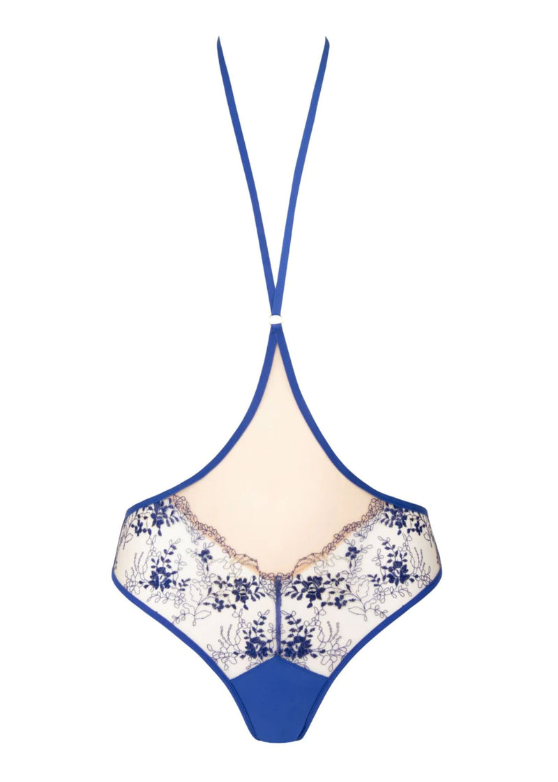 Atelier Amour After Midnight Harness Body (Ink Blue) | Avec Amour Luxury Lingerie